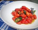 Foto langkah ke 5 dari resep Oseng Kulit Melinjo Teri.