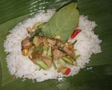 Foto langkah ke 6 dari resep Nasi bakar ati ampela kemangi.