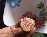 A picture of step 2 of Sprinkler 🍪 cookies.