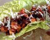 Foto del paso 4 de la receta: Bbq chicken wrap