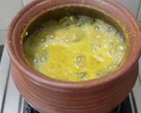 A picture of step 3 of Malabar spinach, dal curry.