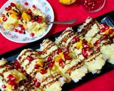 मैंगो मलाई रोल (Mango Malai roll recipe in Hindi) रेसिपी चरण 4 फोटो