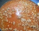A picture of step 10 of Spaghetti, mince and brown onion soup.