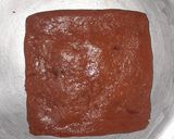 A picture of step 5 of Alphonso Mango burfi.