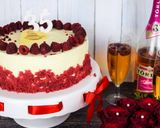 Vörös bársony mousse torta recept fázis 13 fotója