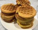 A picture of step 8 of Stovetop Waffles 🧇.