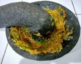 Foto langkah ke 4 dari resep Sambel Korek Rawit Ijo.