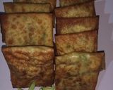 Foto langkah ke 6 dari resep Martabak telur isi daging sapi.