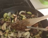 A picture of step 7 of Mustard Beef Stir Fry.