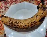 Foto del paso 1 de la receta: Panqueque tibio relleno con banana