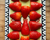 Foto del paso 3 de la receta: Fresas con anchoas en almíbar de naranja