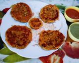 A picture of step 4 of Super healthy sprouted moong Methi pancake.