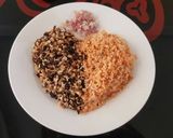Hình bước làm 3 của món Xôi Phúc Kiến