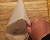 Une image de l'étape 2 de Crêpe en Cornet.