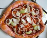 Pizza Hati Pink langkah memasak 5 foto