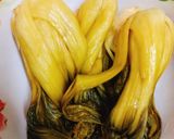Hình bước làm 3 của món Dưa cải làm từ cải thìa