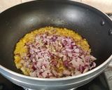 A picture of step 7 of Chana Masala.