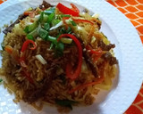 Foto del paso 6 de la receta: Desde el Fogón de la Abuela. Arroz con vegetales y carne de res