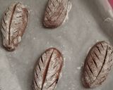 Foto langkah ke 4 dari resep Choco Cheese Bread (Sourdough Discard).