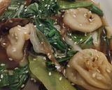 A picture of step 5 of Pot Sticker & Bok Choy Soup.