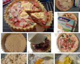 Foto langkah ke 8 dari resep Quiche Lorraine.