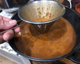 Foto del paso 5 de la receta Rabo de toro en salsa a mi manera con timbal de puré de patata con trufa y salsa de soja
