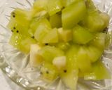 A picture of step 3 of ✨✨Mackerel🐟& Kiwi🥝Refreshing Pizza✨✨.