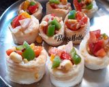 A picture of step 3 of Vol Au Vents Pizza Cups (Airfryer).