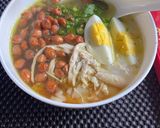 Foto langkah ke 5 dari resep Bubur ayam.