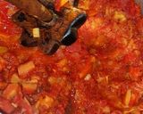 A picture of step 2 of Gajar ka halwa.