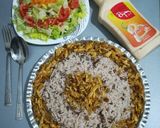 عکس مرحله 1 از دستور عدس پلو با کشمش و مرغ