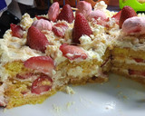 Foto del paso 12 de la receta: TORTA DE CREMA 🎂 CON 🍓🎂🍓FRUTILLAS 🍓🎂🍓🎂🍓🍓🍓🍓🍓