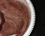 Foto langkah ke 3 dari resep Bolu Kukus Coklat Meses Hias.
