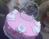 Foto del paso 15 de la receta: Birthday Cake con compota de fresa y kiwi
