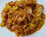 Foto del paso 14 de la receta: Arroz meloso de sepia, calamar, pulpitos con rape y merluza