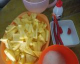 A picture of step 2 of Asinan Nanas (Spicy Sweet Pineapple).