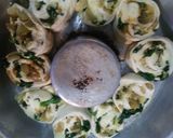 Foto del paso 3 de la receta: Rollitos de espinaca y cebolla con masa de pizza