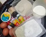 Foto langkah ke 1 dari resep Bolu Kukus Semangka.