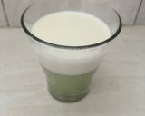 Foto langkah ke 5 dari resep Puding Matcha Latte ala Kafe Jepang.