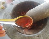 รูปขั้นตอนการทำที่ 4 ของ น้ำพริกหม่าล่ากับผักต้ม..เจ