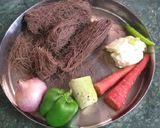 A picture of step 5 of Nachni(Ragi)sevaiyya.