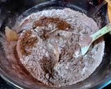 A picture of step 2 of Choco-Coffee Cake.