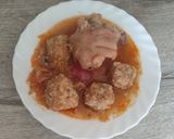 199 7. Csülkös füstölt húsos gombócos savanyú káposzta 😋 recept fázis 6 fotója