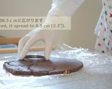 A picture of step 8 of Macadamia Nut Chocolate Cookies.