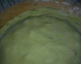A picture of step 8 of Green vegs mix pizza.