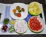 A picture of step 1 of Aaloo timatar ki sabzi.
