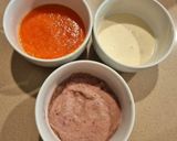 A picture of step 1 of Paneer Masala.