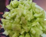 A picture of step 4 of Mango salad.