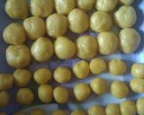 Foto langkah ke 4 dari resep Bakpia Isi Kacang Hijau.