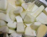 A picture of step 1 of Chatpati aam goli.